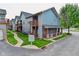 Charming two-story townhomes with well-maintained landscaping and inviting curb appeal at 1635 N College Ave # 4, Indianapolis, IN 46202