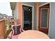 Inviting patio offering seamless indoor-outdoor living with a view at 1635 N College Ave # 4, Indianapolis, IN 46202