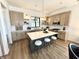 Well-designed kitchen with an island, barstool seating, and ample counter space at 1663 Fernley Dr, Westfield, IN 46074
