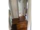 Hallway with access to bedrooms and bathroom, highlighting the layout at 1943 N Drexel Ave, Indianapolis, IN 46218
