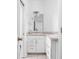 Bright bathroom featuring double sinks and ample counter space at 2326 N Pennsylvania St # 6, Indianapolis, IN 46205