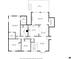 Detailed floor plan showing the layout of the primary bedroom, kitchen, living room, and deck at 233 Saddlebrook Dr, Zionsville, IN 46077