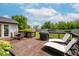 Relaxing back deck perfect for outdoor dining and lounging at 293 E Quail Wood Ln, Westfield, IN 46074