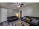 Cozy living room with neutral walls, modern sofas, and stylish coffee table at 321 S Biltmore Ave, Indianapolis, IN 46241