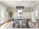 Dining room showcasing table setting, lighting, and natural lighting at 4455 Central Ave, Indianapolis, IN 46205