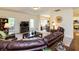 Bright and spacious living room offering a comfortable seating area and ample natural light at 5229 Imperial Dr, Columbus, IN 47203