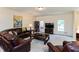A large living room with comfortable seating, perfect for Gathering gatherings and relaxation at 5229 Imperial Dr, Columbus, IN 47203