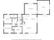 Simplified floor plan providing an overview of the layout of the property at 623 Circle Ct, Whiteland, IN 46184