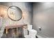 Modern bathroom featuring a unique sink, fixtures, and sleek design at 631 1St Nw Ave, Carmel, IN 46032