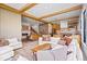 Spacious living room with a fireplace, hardwood floors, and comfortable seating at 631 1St Nw Ave, Carmel, IN 46032