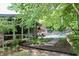 Backyard featuring a well-kept patio, dining area, and a sparkling swimming pool at 6519 Creekside Ln, Indianapolis, IN 46220