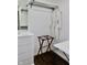 Functional closet with hanging rack and storage at 6519 Creekside Ln, Indianapolis, IN 46220