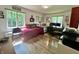 Functional home office with natural light, a comfortable workspace, and stylish decor for productivity at 6519 Creekside Ln, Indianapolis, IN 46220
