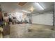 Spacious two car garage with ample room for storage and organization with good lighting at 6529 Lakesedge Dr, Indianapolis, IN 46237