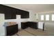 New kitchen featuring dark wood cabinets at 7063 Pate Hollow Dr, Brownsburg, IN 46112