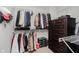 Well-organized walk-in closet with shelving and hanging space at 755 Ivy Ln, Carmel, IN 46032