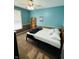 Bedroom with lots of natural light, fresh paint and a ceiling fan at 8176 Crumwell Dr, Avon, IN 46123
