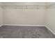 Spacious walk-in closet with shelving at 930 Penstock Ct, Avon, IN 46123