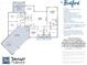 Detailed floor plan of the Bedford model with 3 bedrooms, 2 bathrooms, and an optional screened porch or veranda at 0 Legacy Estates Lot 2, Mooresville, IN 46158