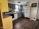 Charming kitchen with updated countertops, modern cabinetry, and stainless-steel appliances at 10129 Peartree Rd, Indianapolis, IN 46235