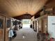 Barn interior with horse stalls and wooden details at 115 W State Road 38, Pendleton, IN 46064