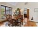 Inviting dining area with natural light and decorative accents at 13153 Tudor Dr, Carmel, IN 46033