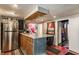 Finished basement with a stylish bar area, perfect for entertaining guests at 1437 Shannon Ave, Indianapolis, IN 46201