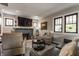 Inviting living room with fireplace and comfortable seating area at 1437 Shannon Ave, Indianapolis, IN 46201