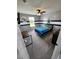Cozy bedroom featuring gray walls, a ceiling fan, and themed decor at 15873 Hush Hickory Bnd, Westfield, IN 46074