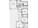 This floor plan features the primary suite, primary bath, laundry, loft, and additional bedrooms and bathrooms at 15958 Meadow Frost Ct, Fishers, IN 46037
