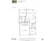 A floor plan image showcasing the layout of a single level home at 1677 Solebar Way, Westfield, IN 46074
