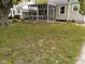 A spacious front yard provides ample space for outdoor activities at 1741 N Riley Ave, Indianapolis, IN 46218