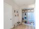 Mudroom with built-in storage, pet-friendly amenities, and decor at 2040 White Oak Dr, Shelbyville, IN 46176