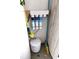 Culligan water filtration system in a utility area at 2303 Eagle Brook Dr, Shelbyville, IN 46176
