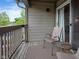 Relaxing balcony with chairs and outdoor furniture overlooking scenic views at 248 Legends Creek Pl # 207, Indianapolis, IN 46229