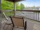 Balcony featuring comfortable seating and views of the surrounding area at 248 Legends Creek Pl # 207, Indianapolis, IN 46229