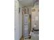A utility room containing a newer hot water heater and HVAC equipment at 2485 Bristol Dr, Franklin, IN 46131