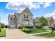 Beautiful two-story home featuring a two-car garage, manicured lawn and landscaped garden at 2789 W High Grove Cir, Zionsville, IN 46077