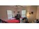 Comfortable bedroom featuring a cozy chair, natural lighting, and a relaxing atmosphere at 3039 28Th St, Columbus, IN 47203