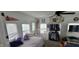 Bright bedroom with white walls, natural light, and comfortable furnishings at 3039 28Th St, Columbus, IN 47203