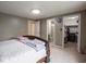Spacious bedroom featuring an ensuite bathroom and walk-in closet for ample storage at 3303 Wedgewood Dr, Indianapolis, IN 46227