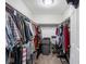Spacious walk-in closet featuring built-in storage and ample space for clothing and accessories at 3303 Wedgewood Dr, Indianapolis, IN 46227
