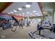 Well-equipped gym with a variety of exercise machines, free weights, and fitness equipment at 350 N Meridian St # 505, Indianapolis, IN 46204