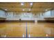 Classic gymnasium featuring polished hardwood floors and basketball court markings at 350 N Meridian St # 505, Indianapolis, IN 46204