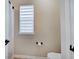 A tidy powder room showcasing modern fixtures, neutral decor, and a bright, clean space for guests at 4163 Ironclad Dr, Bargersville, IN 46106