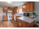 Functional kitchen with ample cabinet space, modern appliances, and an efficient layout for cooking at 488 Village Blvd, Mooresville, IN 46158