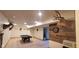 Finished basement featuring a pool table and unique decorative elements at 600 Old Moore Rd, Martinsville, IN 46151