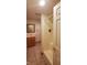 Full bathroom featuring a tiled shower stall and a vanity at 600 Old Moore Rd, Martinsville, IN 46151