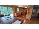 Well-equipped kitchen with modern appliances and access to outdoor deck at 600 Old Moore Rd, Martinsville, IN 46151