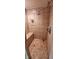 Walk-in tiled shower with rainfall shower head and built-in bench at 600 Old Moore Rd, Martinsville, IN 46151